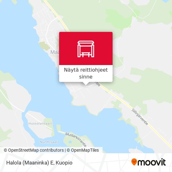 Halola (Maaninka) E kartta