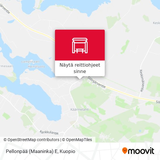 Pellonpää (Maaninka) E kartta
