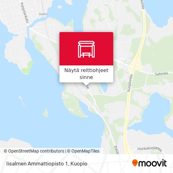 Iisalmen Ammattiopisto 1 kartta