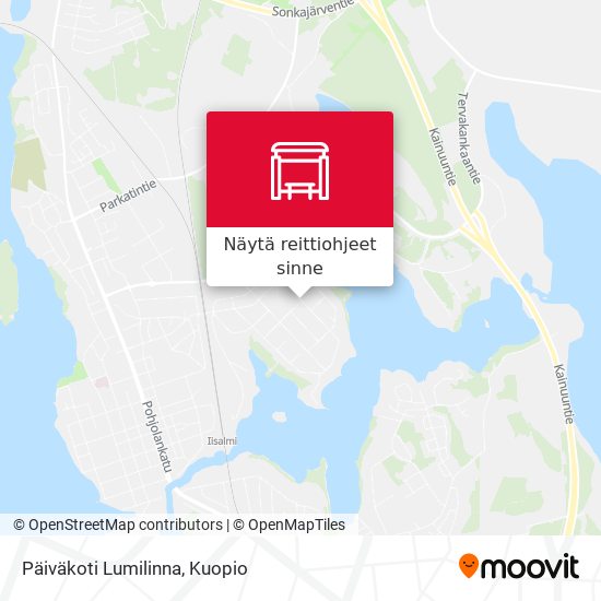 Päiväkoti Lumilinna kartta
