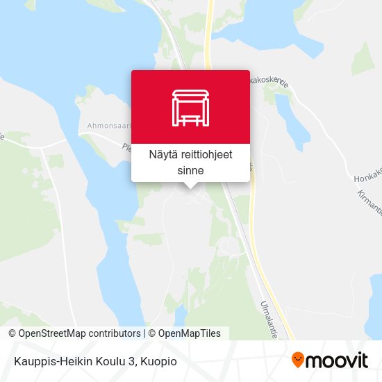 Kauppis-Heikin Koulu 3 kartta
