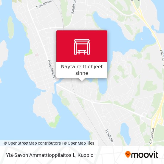 Ylä-Savon Ammattioppilaitos L kartta