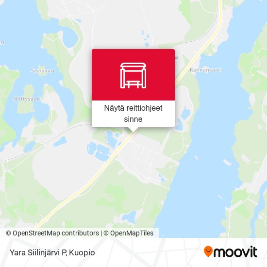Yara Siilinjärvi P kartta
