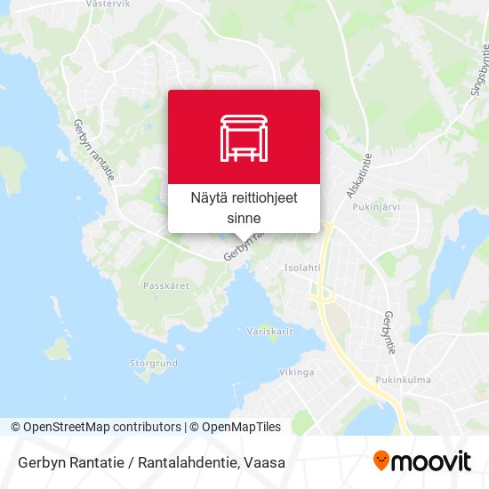 Gerbyn Rantatie / Rantalahdentie kartta