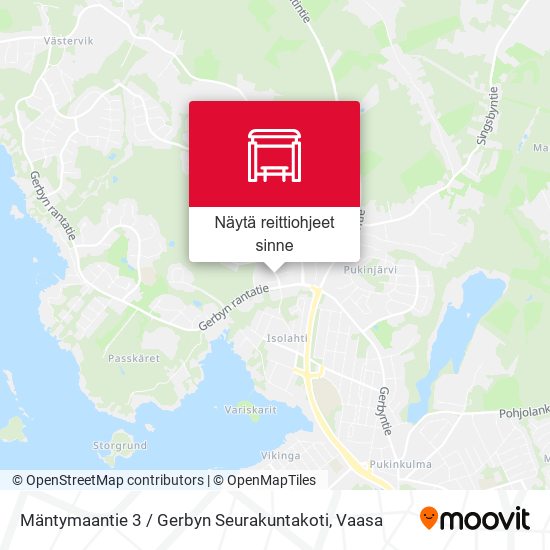 Mäntymaantie 3 / Gerbyn Seurakuntakoti kartta