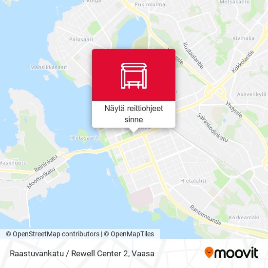 Raastuvankatu / Rewell Center 2 kartta