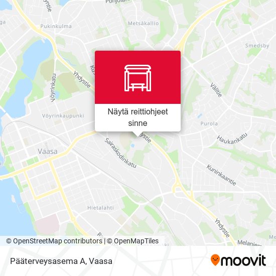 Pääterveysasema A kartta