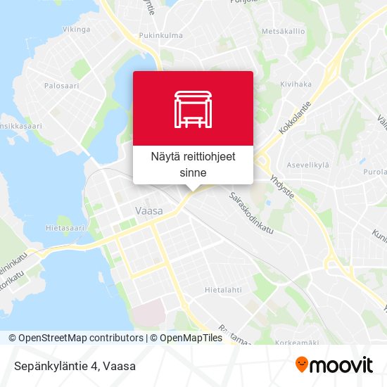 Sepänkyläntie 4 kartta