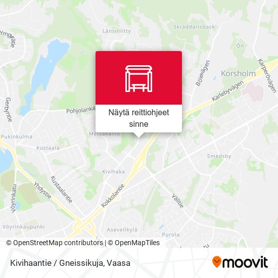 Kivihaantie / Gneissikuja kartta
