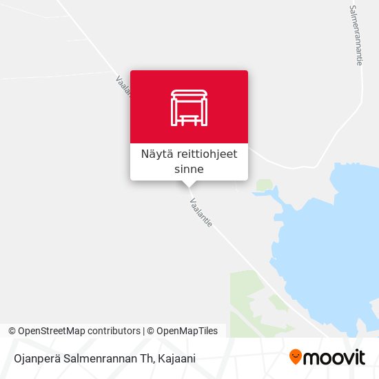 Ojanperä Salmenrannan Th kartta
