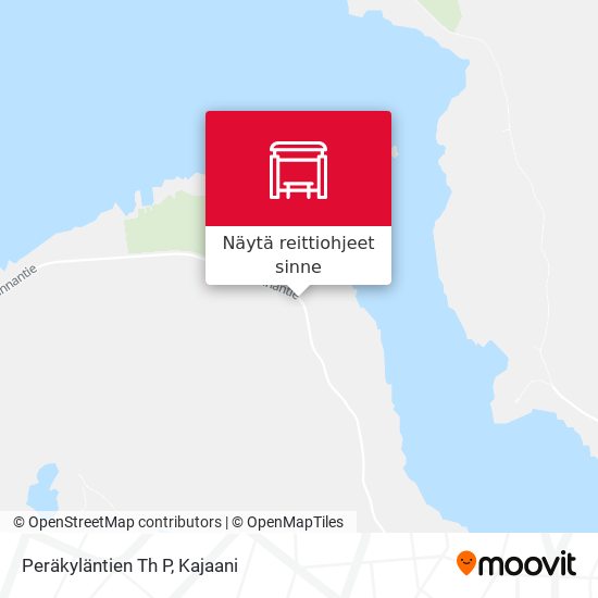 Peräkyläntien Th P kartta
