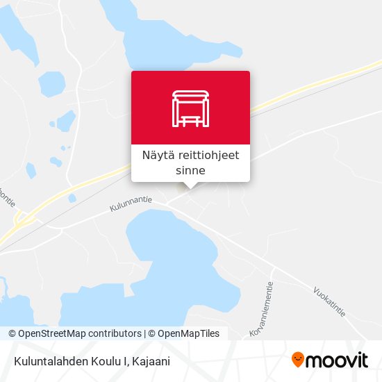 Kuluntalahden Koulu I kartta