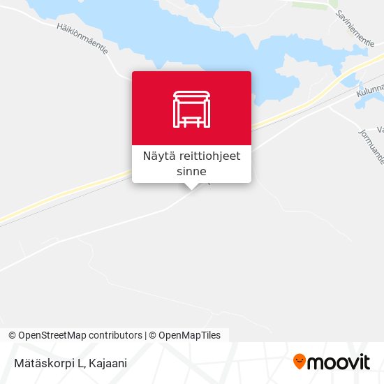 Mätäskorpi L kartta