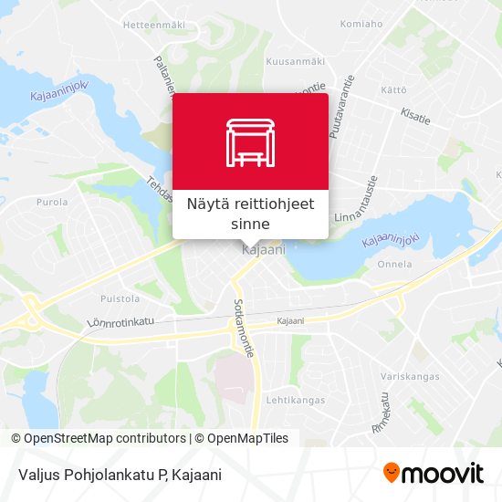 Valjus Pohjolankatu P kartta