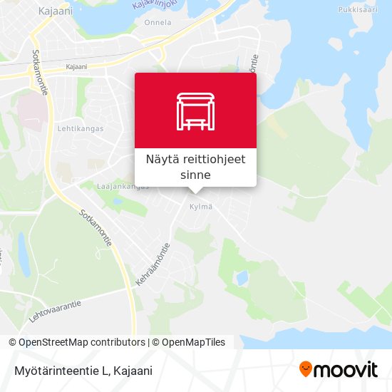 Myötärinteentie L kartta