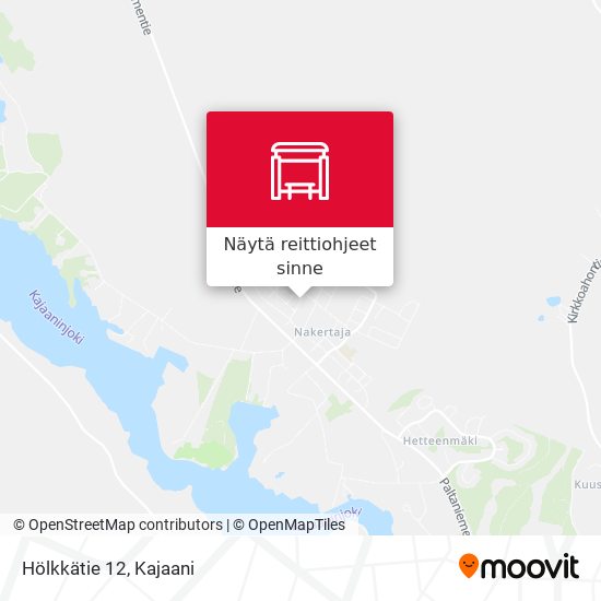 Hölkkätie 12 kartta