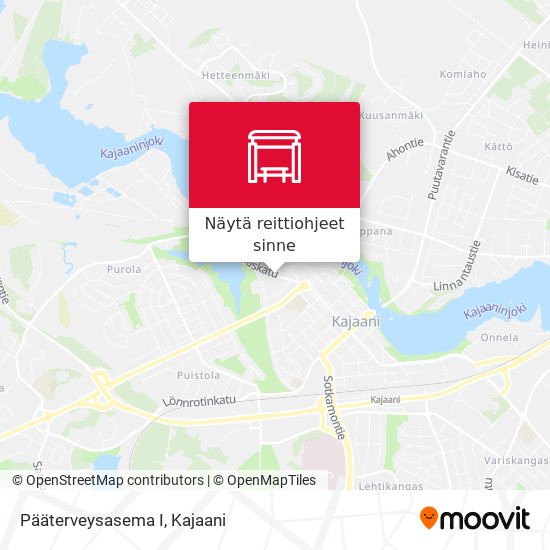 Pääterveysasema I kartta