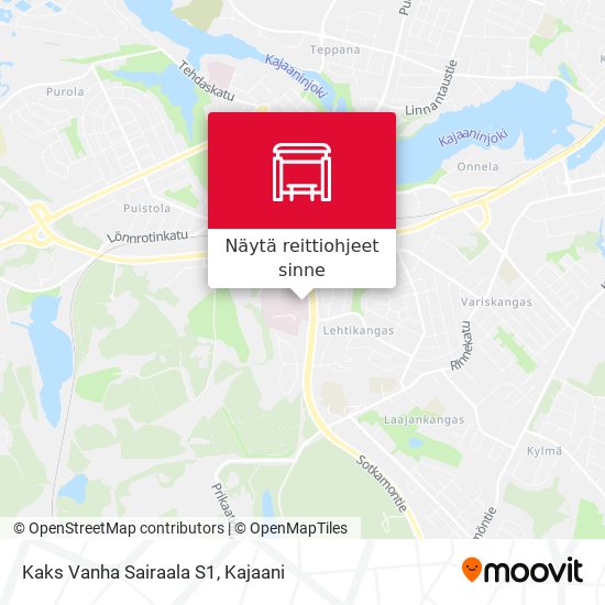 Kaks Vanha Sairaala S1 kartta