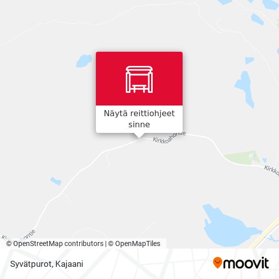 Syvätpurot kartta