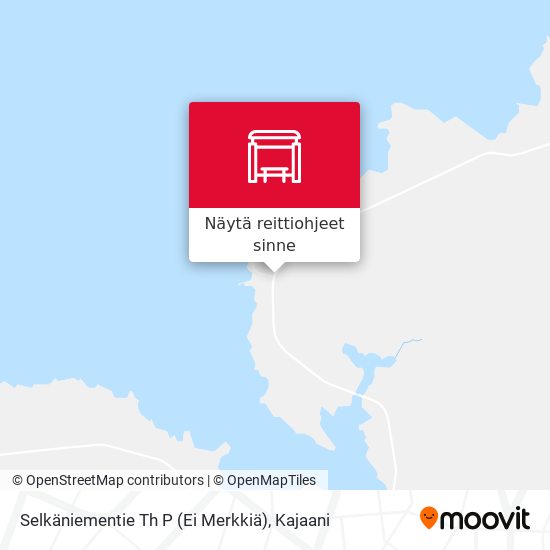 Selkäniementie Th P (Ei Merkkiä) kartta