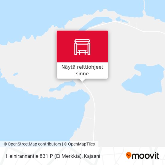 Heinirannantie 831 P (Ei Merkkiä) kartta