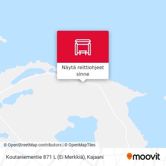 Koutaniementie 871 L (Ei Merkkiä) kartta