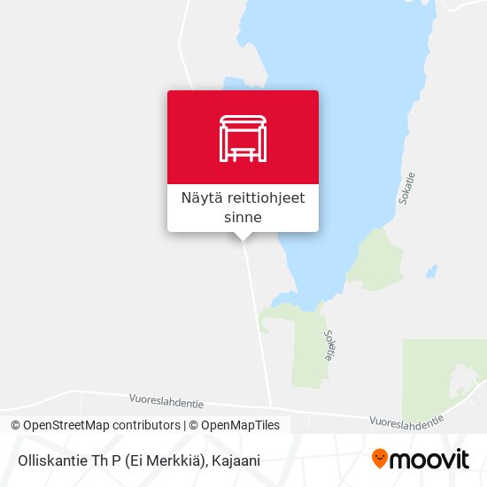 Olliskantie Th P (Ei Merkkiä) kartta