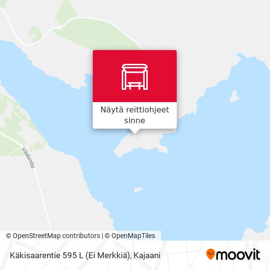 Käkisaarentie 595 L (Ei Merkkiä) kartta
