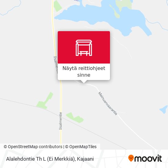 Alalehdontie Th L (Ei Merkkiä) kartta