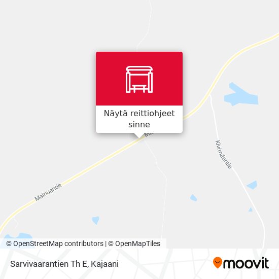 Sarvivaarantien Th E kartta