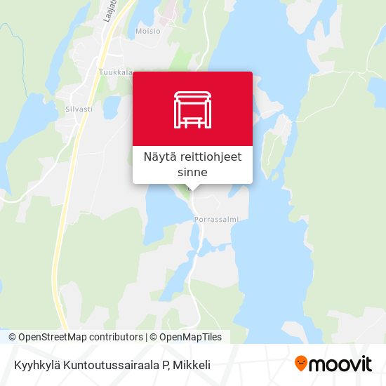 Kyyhkylä Kuntoutussairaala  P kartta
