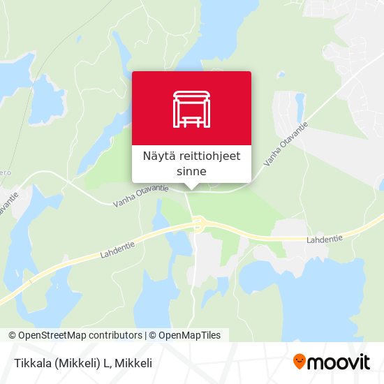 Tikkala (Mikkeli)  L kartta