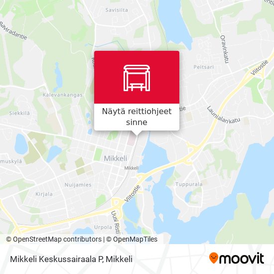 Mikkeli Keskussairaala  P kartta