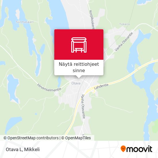 Kuinka päästä kohteeseen Otava L paikassa Mikkeli kulkuvälineellä Bussi?