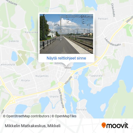 Mikkelin Matkakeskus kartta