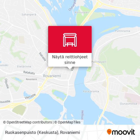 Ruokasenpuisto (Keskusta) kartta