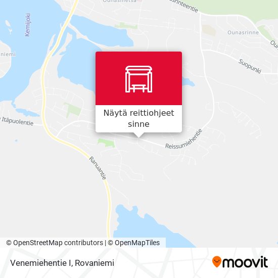 Venemiehentie I kartta