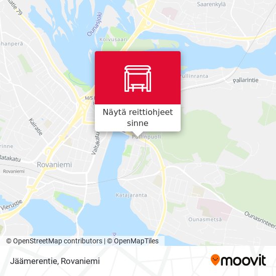 Jäämerentie kartta