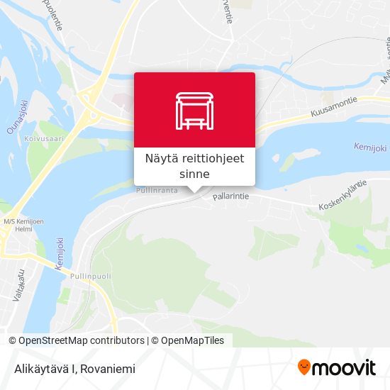 Alikäytävä I kartta
