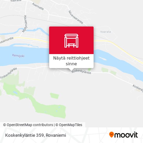 Koskenkyläntie 359 kartta