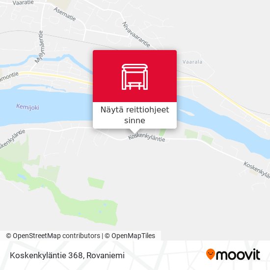 Koskenkyläntie 368 kartta