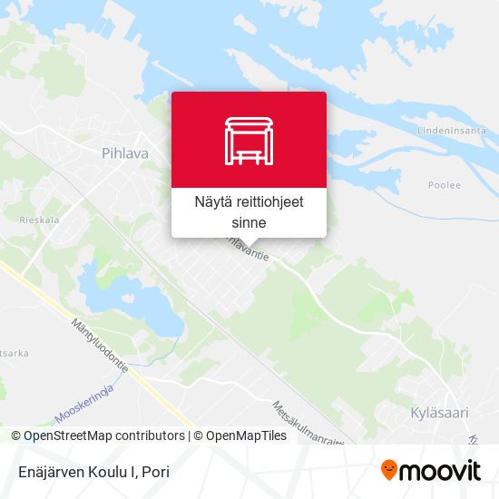 Enäjärven Koulu I kartta