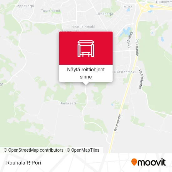 Rauhala P kartta