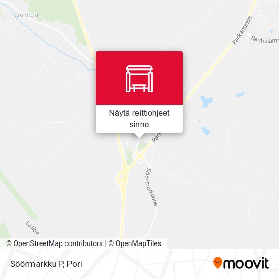 Söörmarkku P kartta
