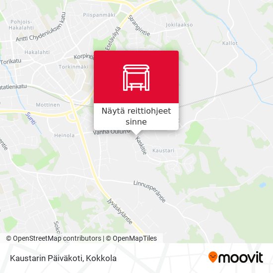 Kaustarin Päiväkoti kartta
