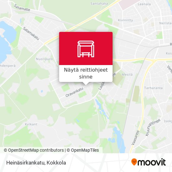Heinäsirkankatu kartta