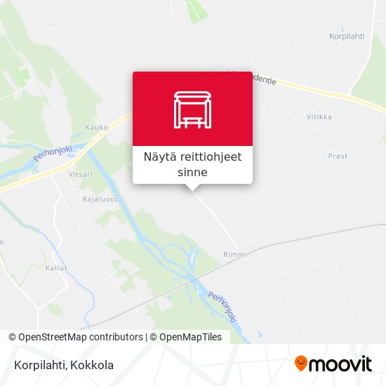 Korpilahti kartta