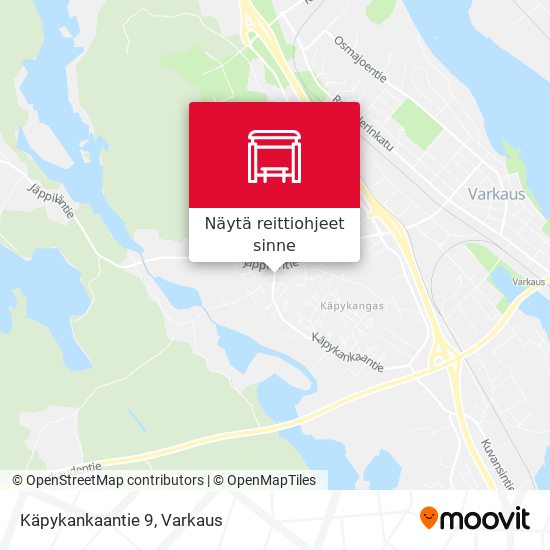 Käpykankaantie 9 kartta