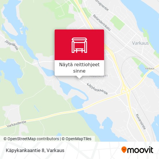 Käpykankaantie 8 kartta
