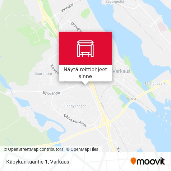 Käpykankaantie 1 kartta